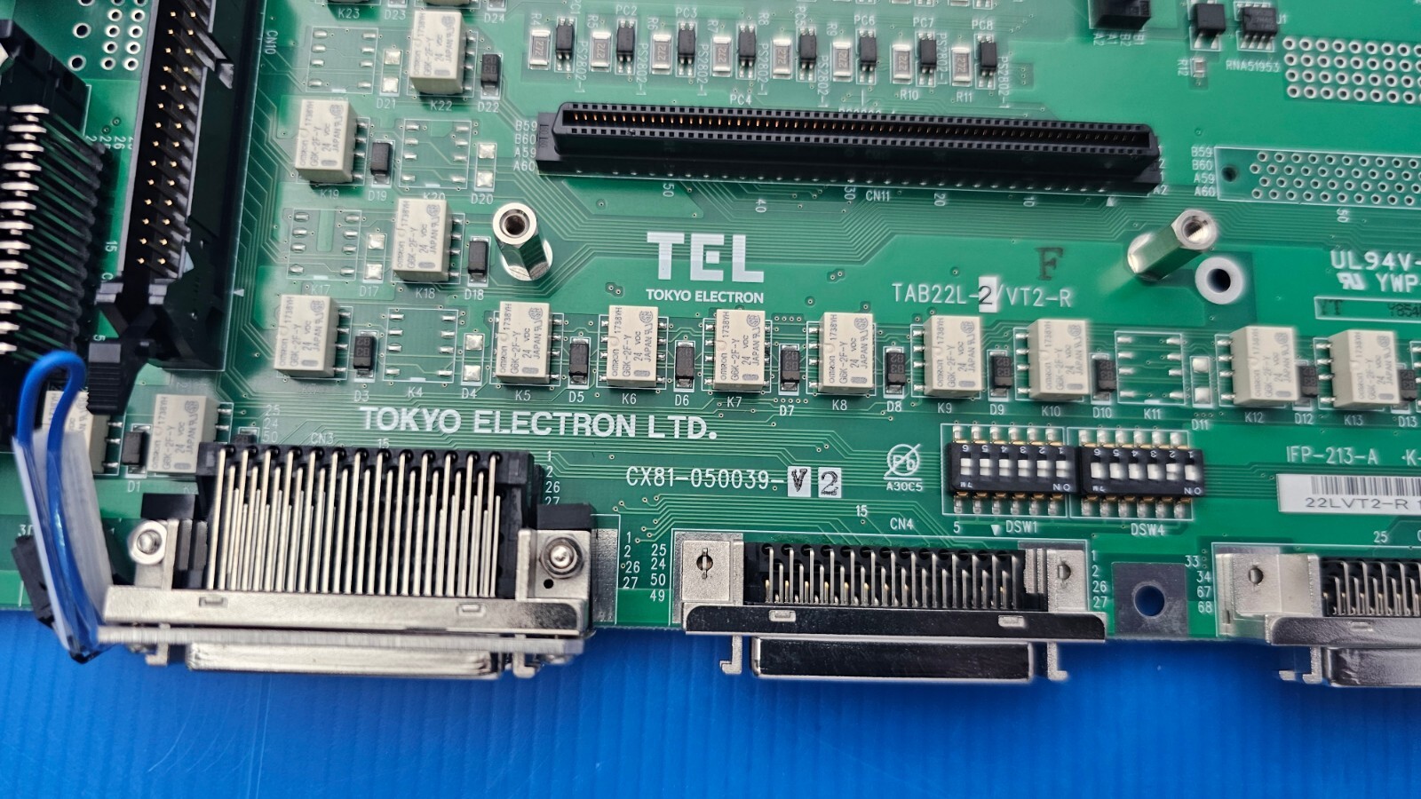 TEL Tokyo Electron CX81-050039-V2, TAB22L-2/VT2-R
