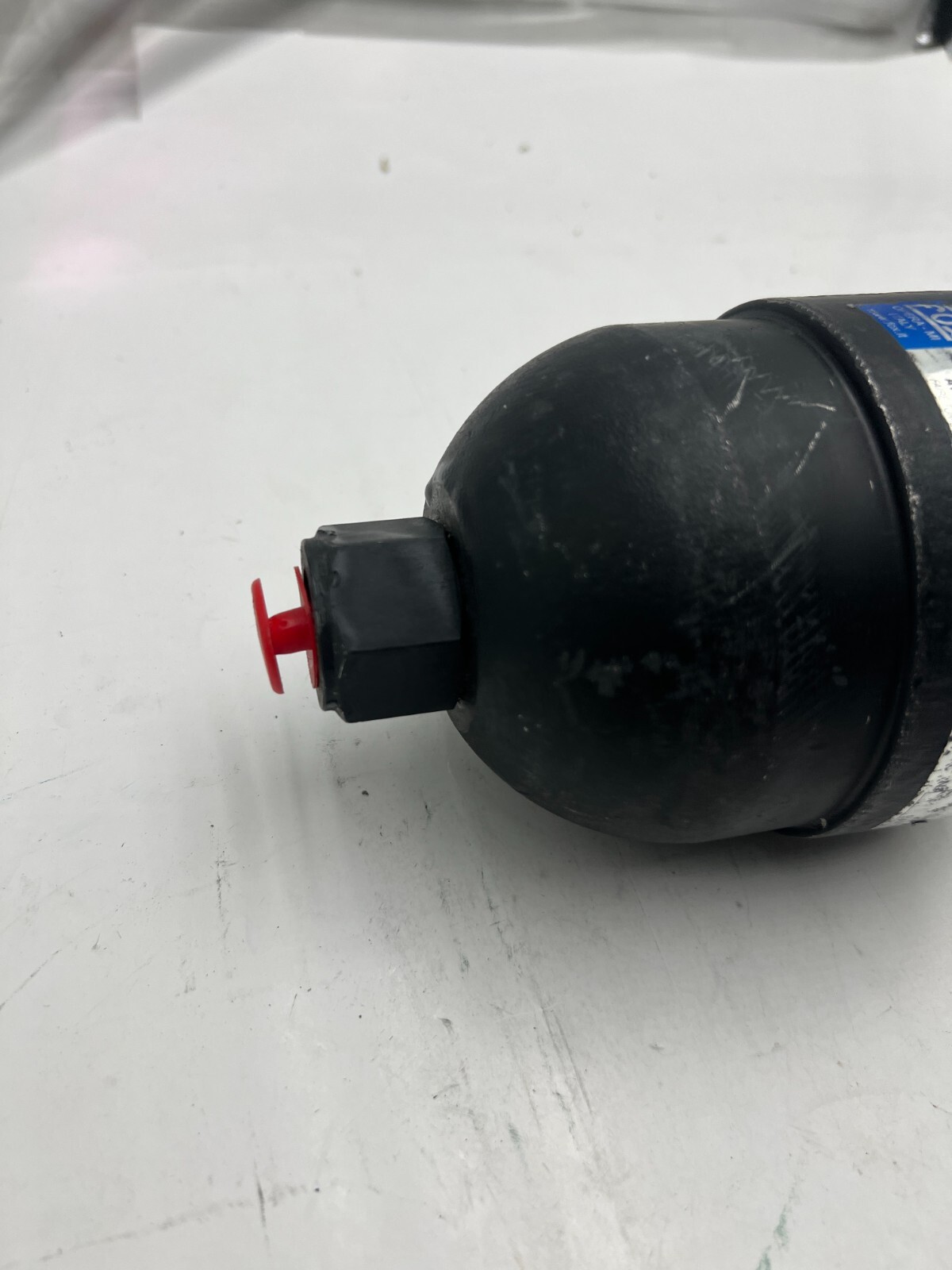 Genuine Fox Pressure Accumulator Nitrogen Oil Black Heavy Duty