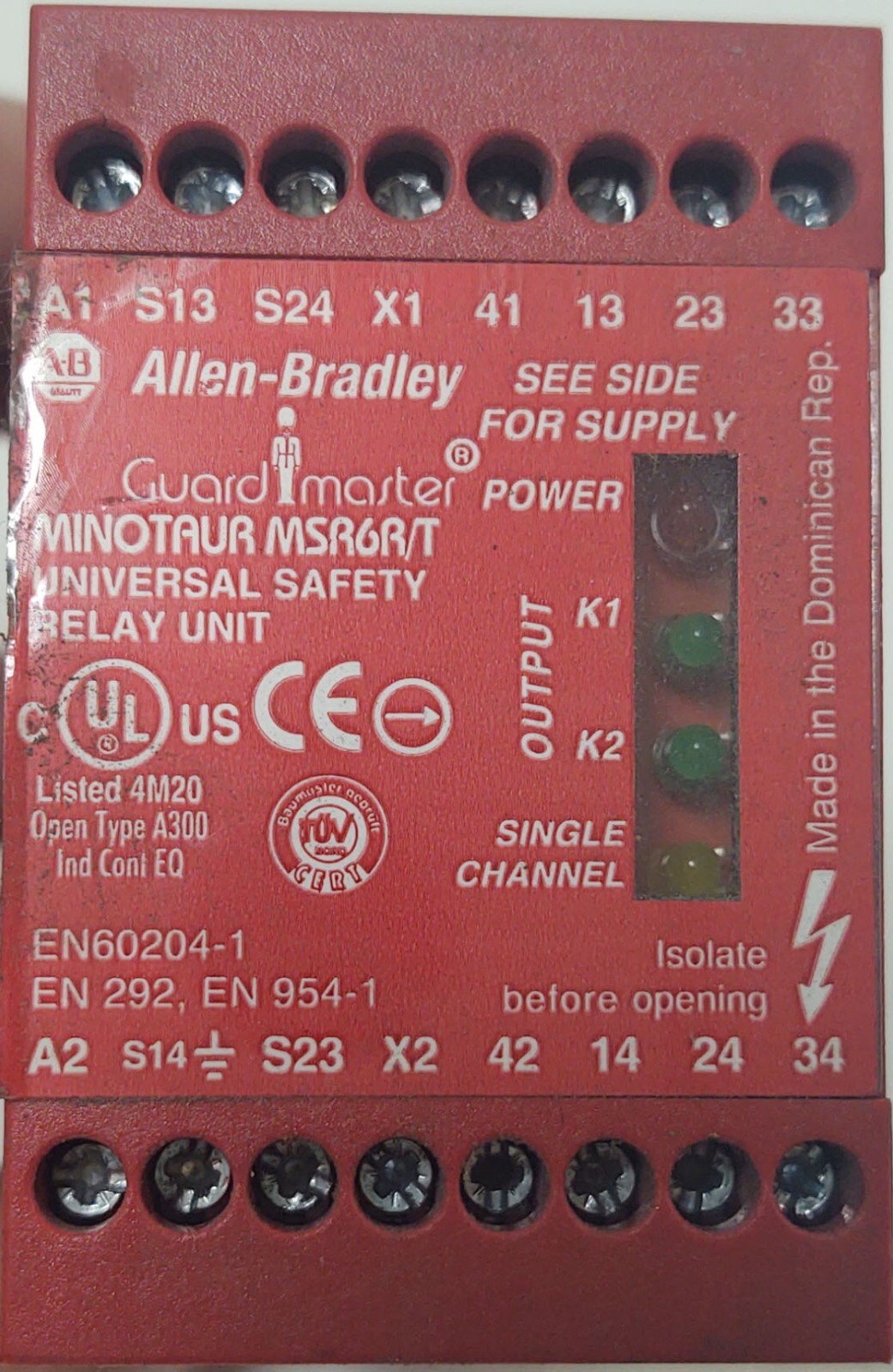 🔥 Allen-Bradley Guardmaster Safety Relay – 440R-C23017 – Series B
