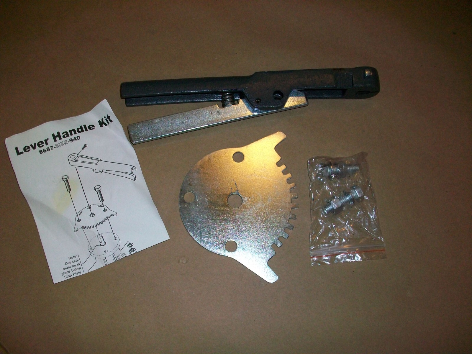 Lever Handle Kit 8687-LC-940 for valves 2″-3″ NEW
