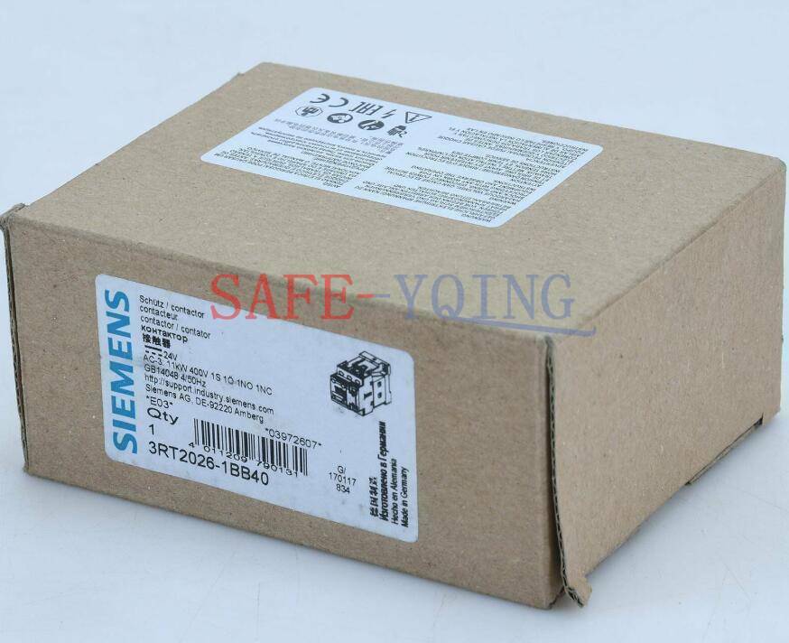 One Siemens Contactor 3RT2026-1BB40 IN BOX New