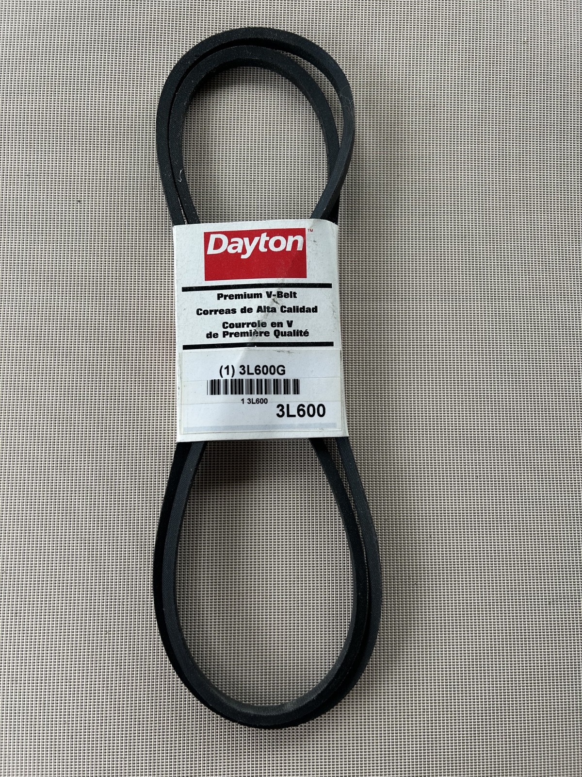 Dayton Genuine Premium V-Belt 3L600G 3L600