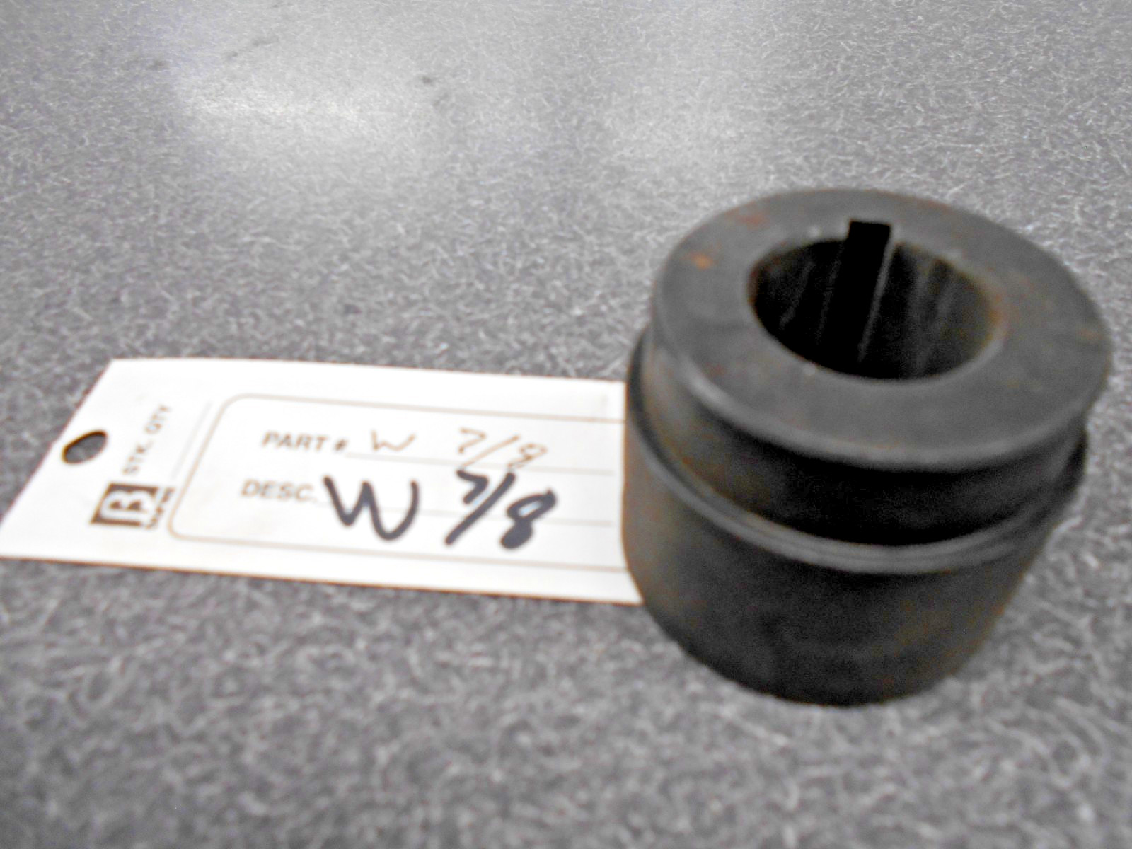 Weld-On Hub, Series W7/8. Round Bore. Burns/Tisco. NOS!