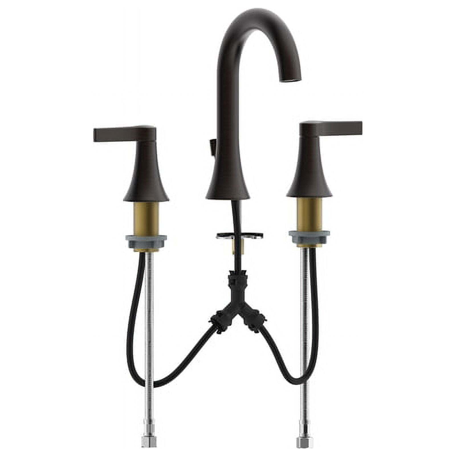 Ultra Faucets UF56605 Metal Oil Rubbed Bronze 2-Handle Bath Faucet 13-1/8 in.