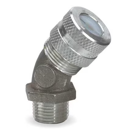 Hubbell Wiring Device-Kellems Vhc1023 Cord Connector, 1/2 In., 45, Blue