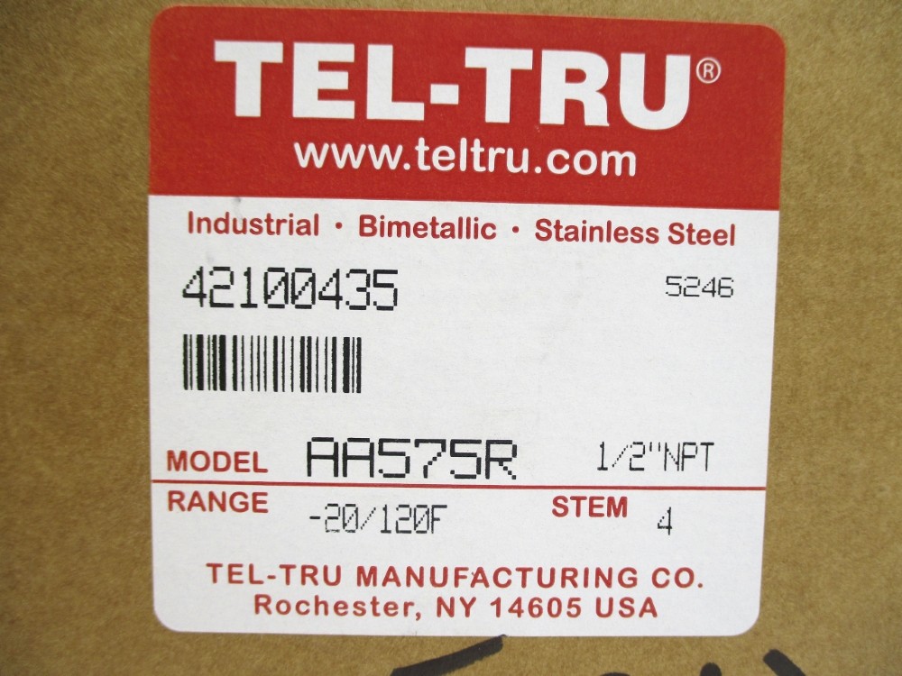 TEL-TRU AA575R -20/120F STEM 4 NSMP