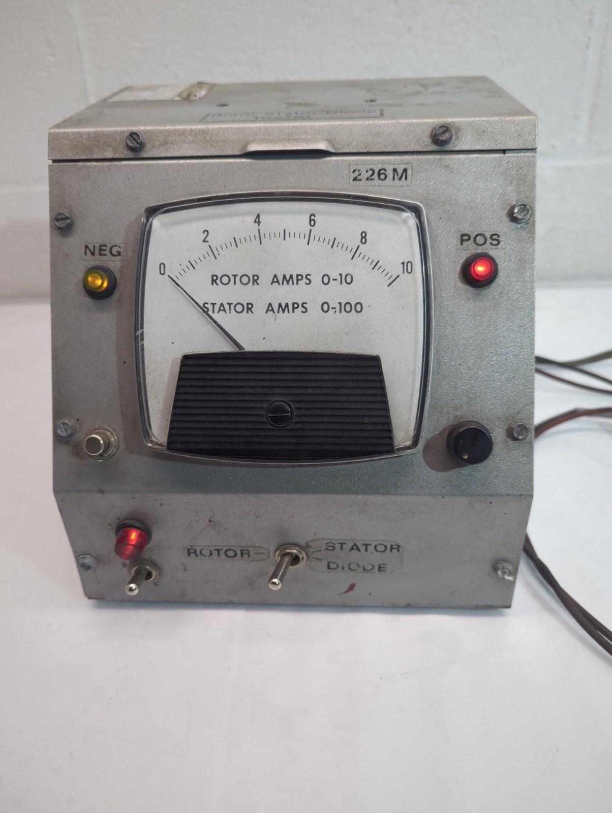 ROTOR STATOR DIODE TESTER VINTAGE AUTOMOTIVE TOOL NEW ENGINEERING 226M AS IS