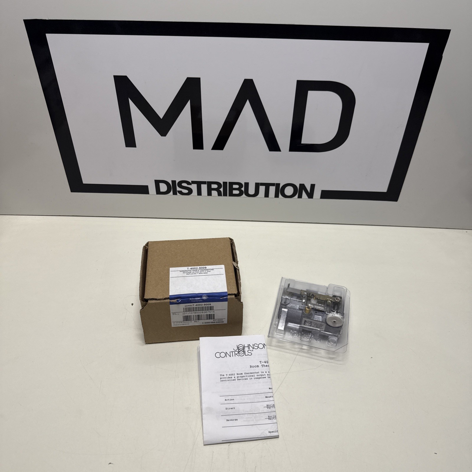 JOHNSON CONTROLS T-4002-9009 THERMOSTAT