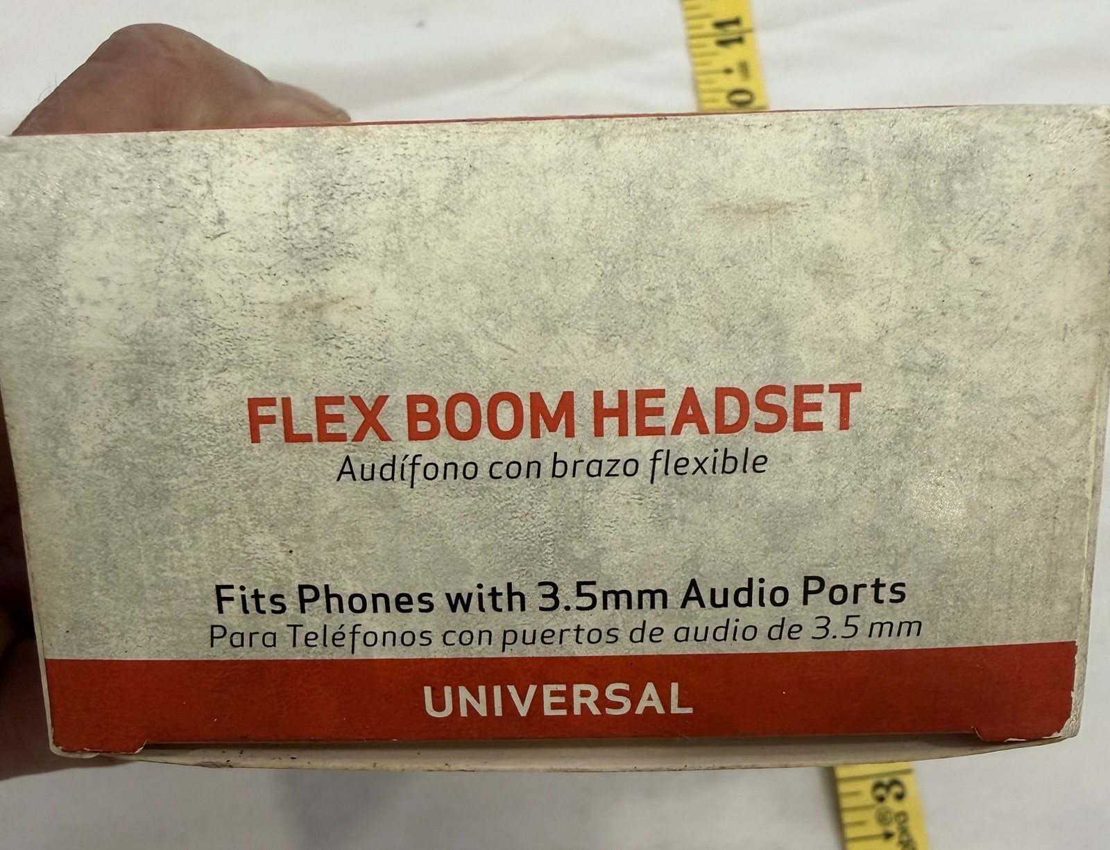 Verizon PLANFLXBOMT25 Plantronics Flex Boom Headset