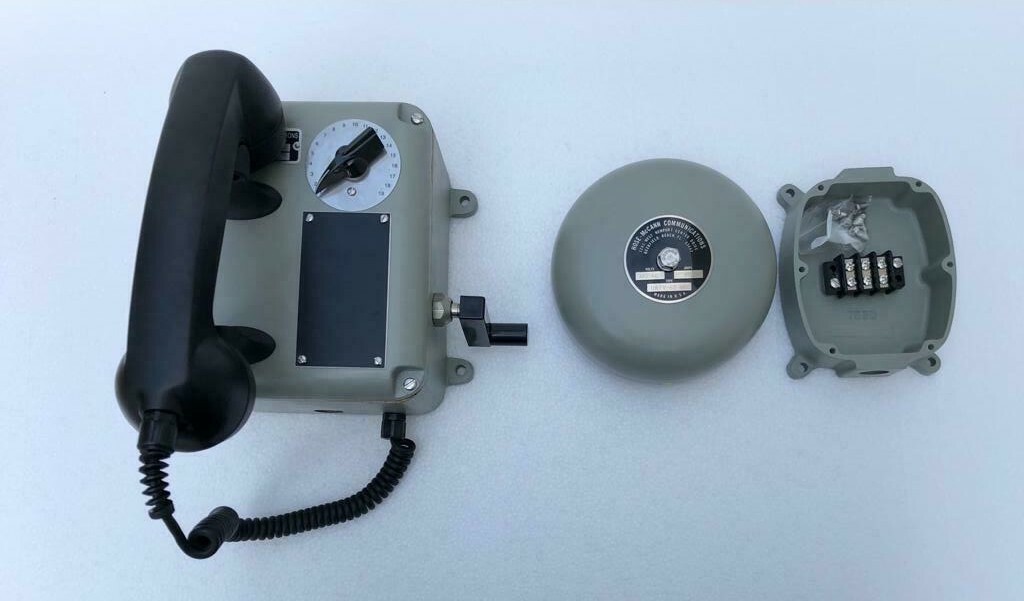 HOSE MACCANN COMMUNICATIONS SE-FG196 SOUND POWERED TELEPHONE WITH BELL