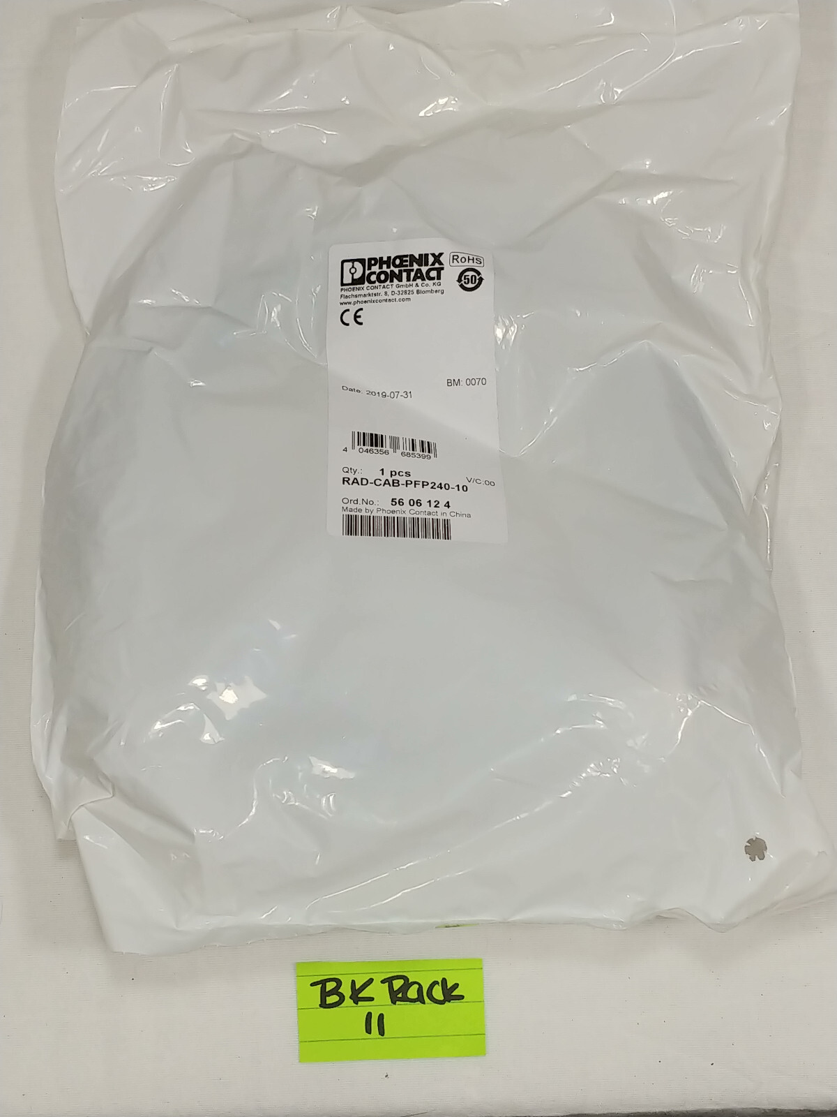 Phoenix Contact RAD-CAB-PFP240-10 Antenna cable – outside diameter: 6 mm (0.2…