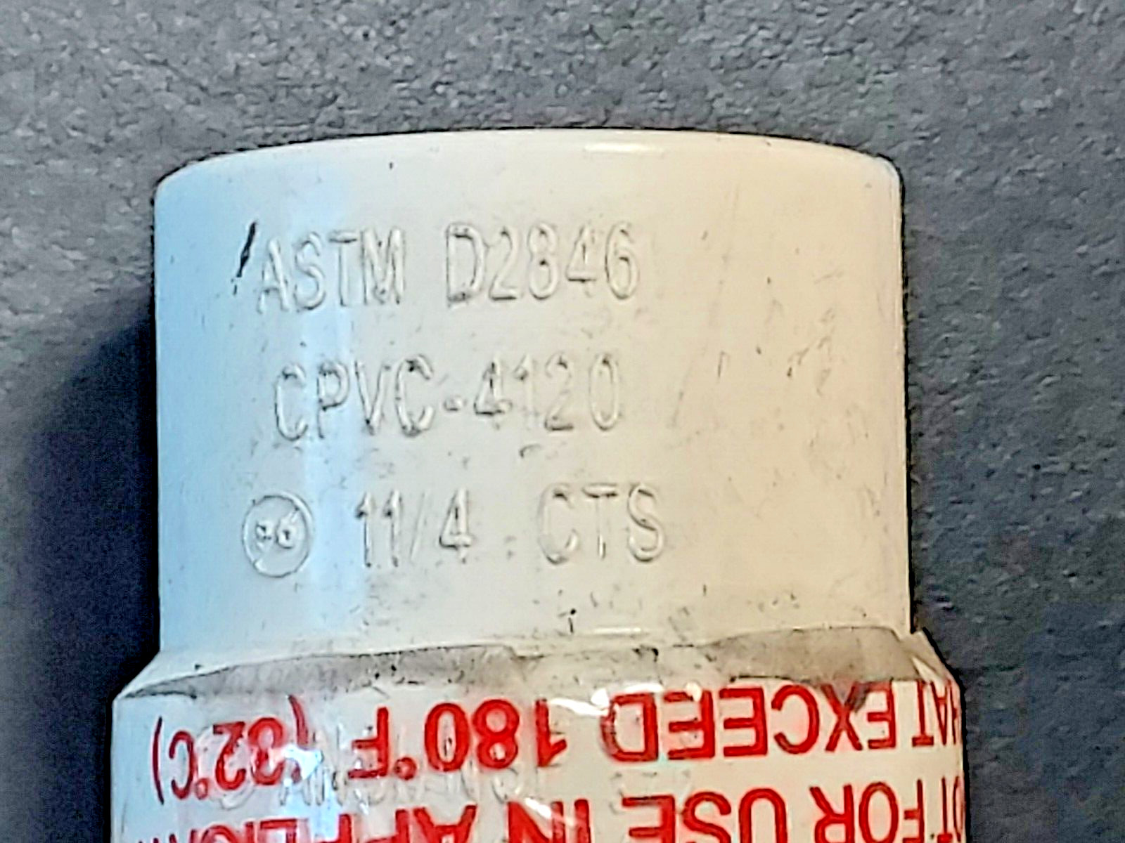 Transition Fitting Brass 1-1/4″ ASTM D2846 CPVC-4120 (NEW 8 FITTINGS)