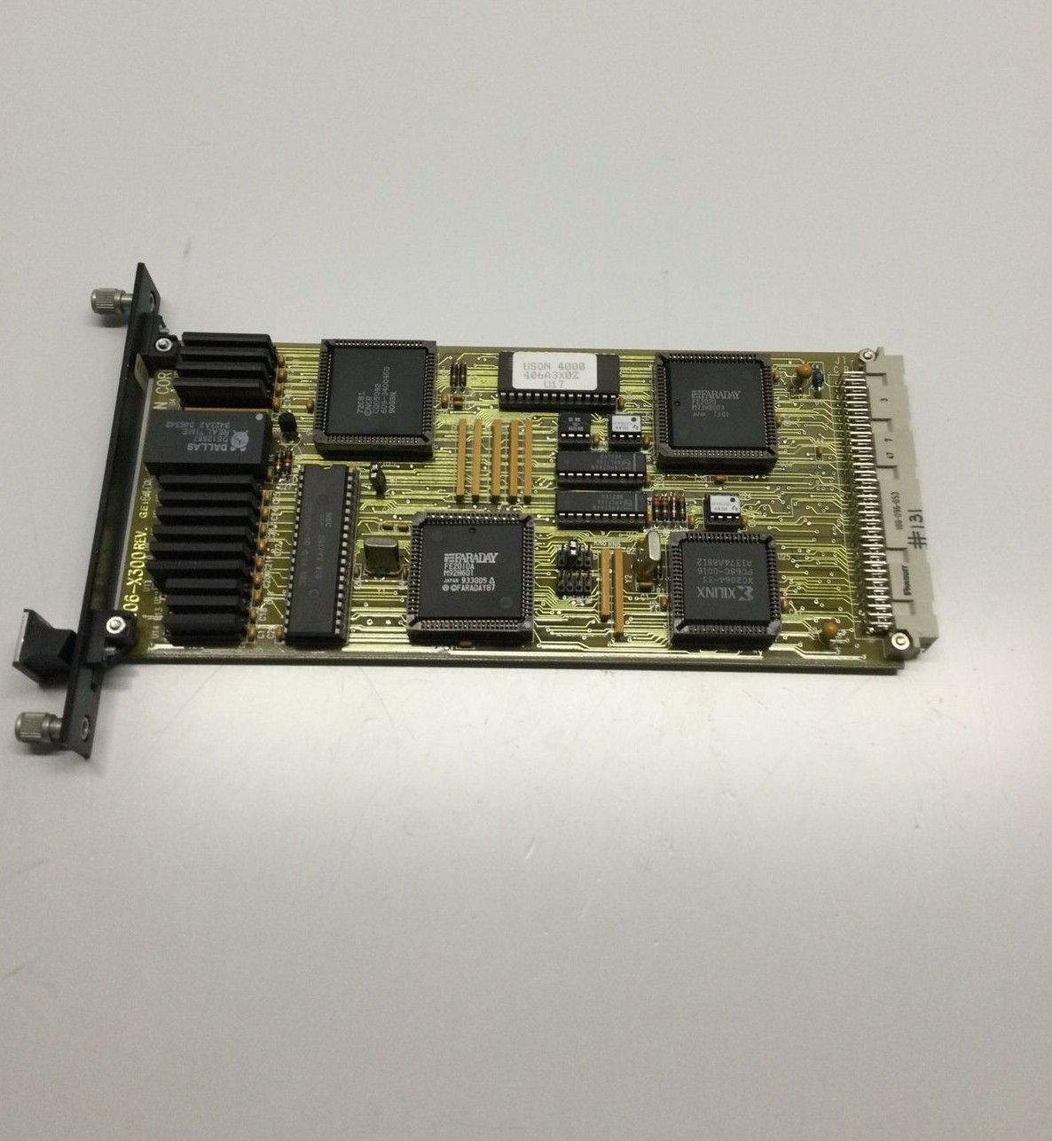 PRE-OWNED, USON CORP, 406-X300, CIRCUIT BOARD PCB CARD MODULE. (3J-4)
