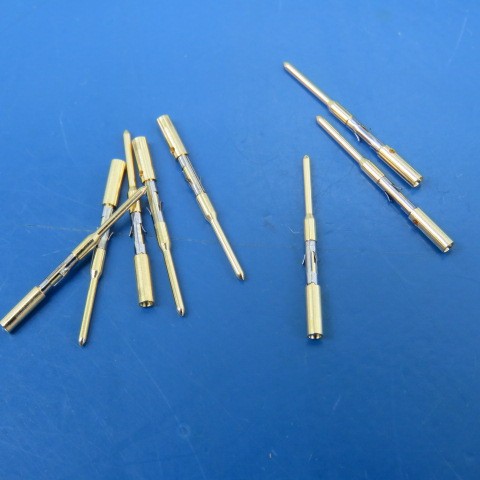 LEMO FGG.2B.555.ZZC Qty of 27 per Lot Pin Contact 22-26 AWG Size 0.7mm Crimp Go