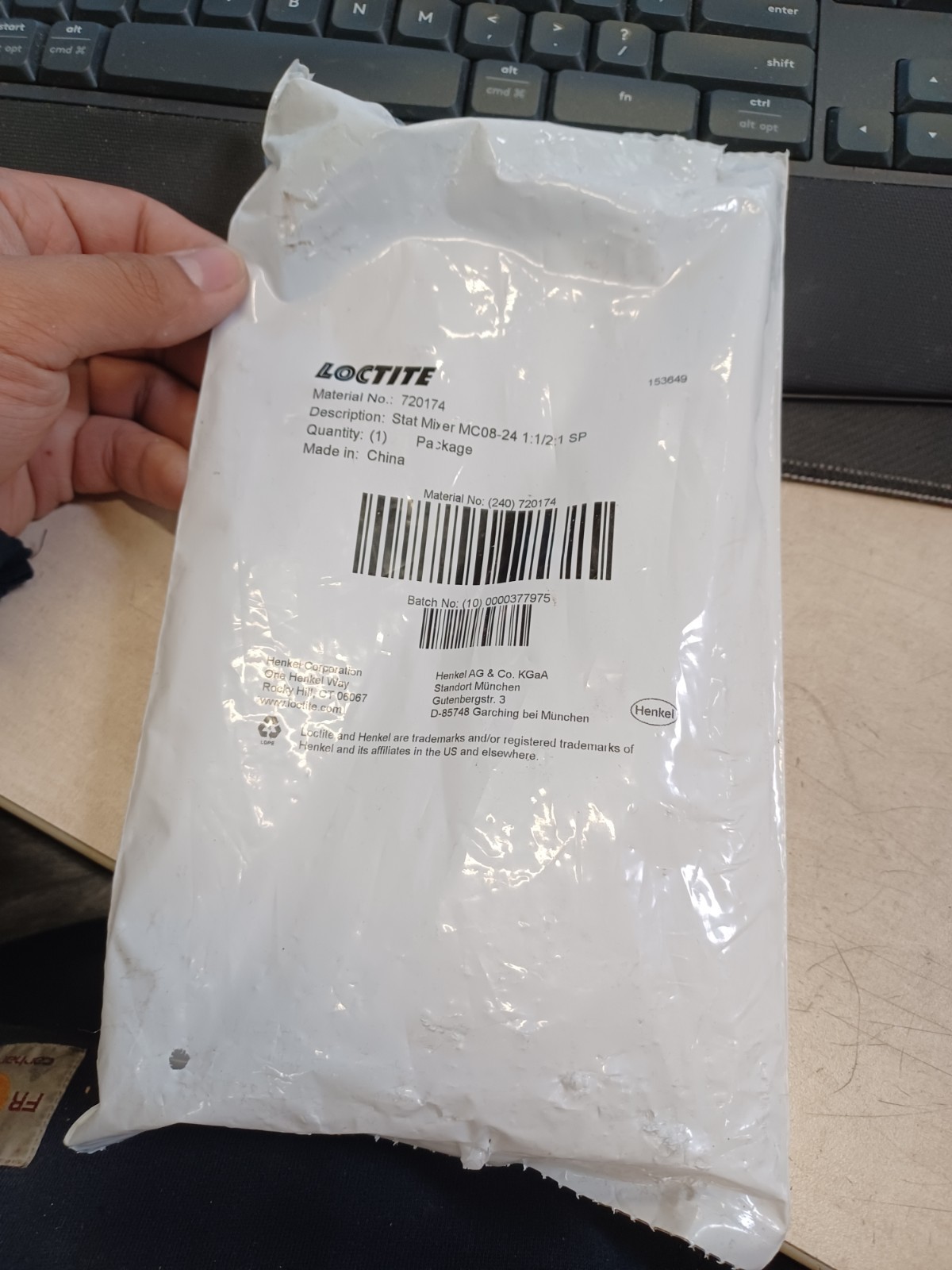 SEALED 10pc LOCTITE 720174 Mixing Nozzle For 1:1/2:1 Ratios Tip #8 13/16″ Long ‘