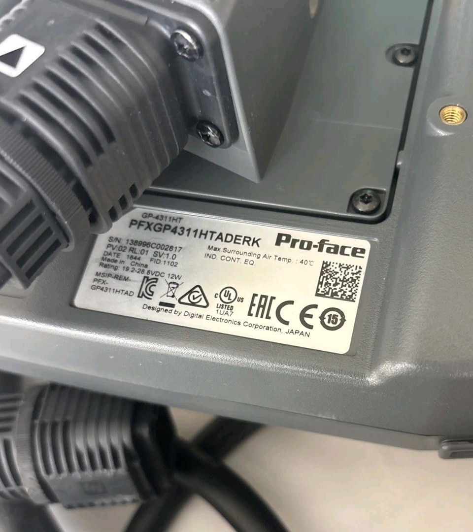 Pro-face GP-4311HT PFXGP4311HTADERK Handheld HMI Touch Screen With Cable