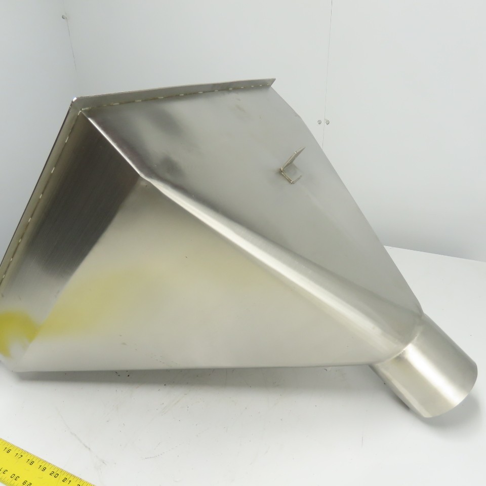 Multi-Head Weigher Machine Funnel 22-3/4″ x 22-1/2″ Top 5″ OD Outlet