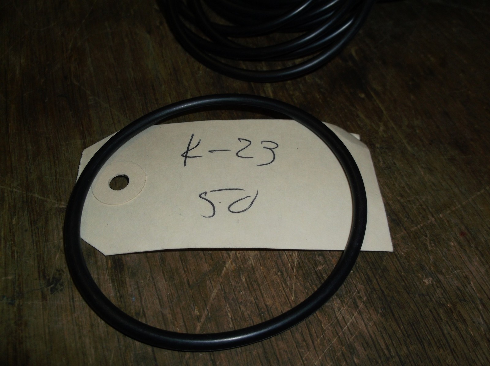 NEW Lot of 50 O-Ring Seals, Part Number: K-23 *FREE SHIPPING*