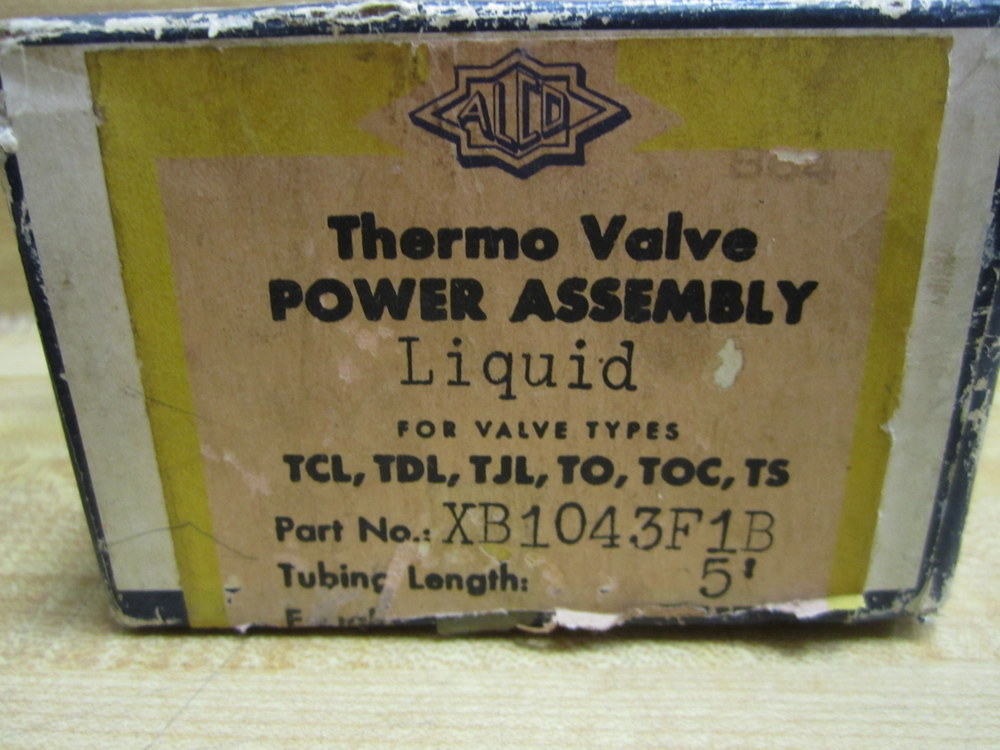 Alco XB1043 F 1B Thermal Valve Power Assembly Liquid