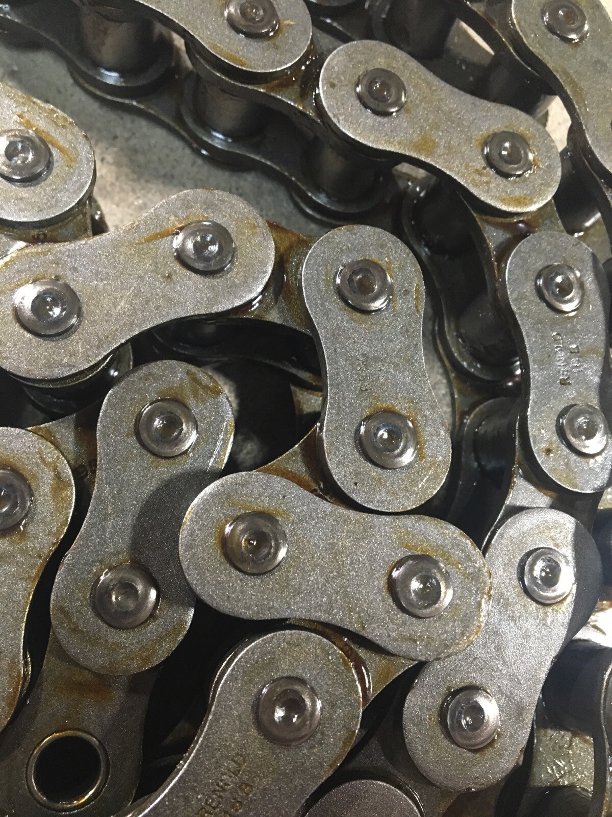 TSUBAKI RF03075S-7LK2-DT ROLLER CHAIN 126LX1H LINKS