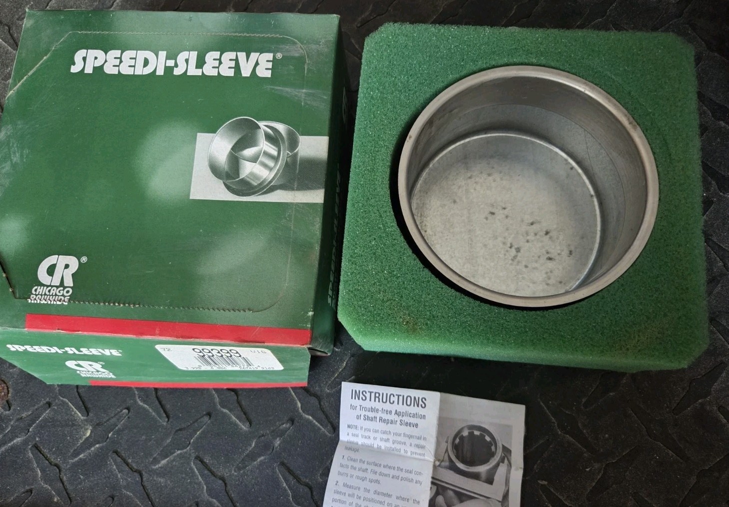 NEW CHICAGO RAWHIDE 99399 SPEEDI SHAFT REPAIR SLEEVE