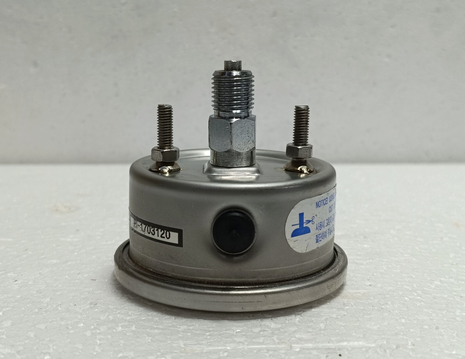 Tanabe Pneumatic Compressor H-373 Pressure Gauge DU 1/4X60X6K
