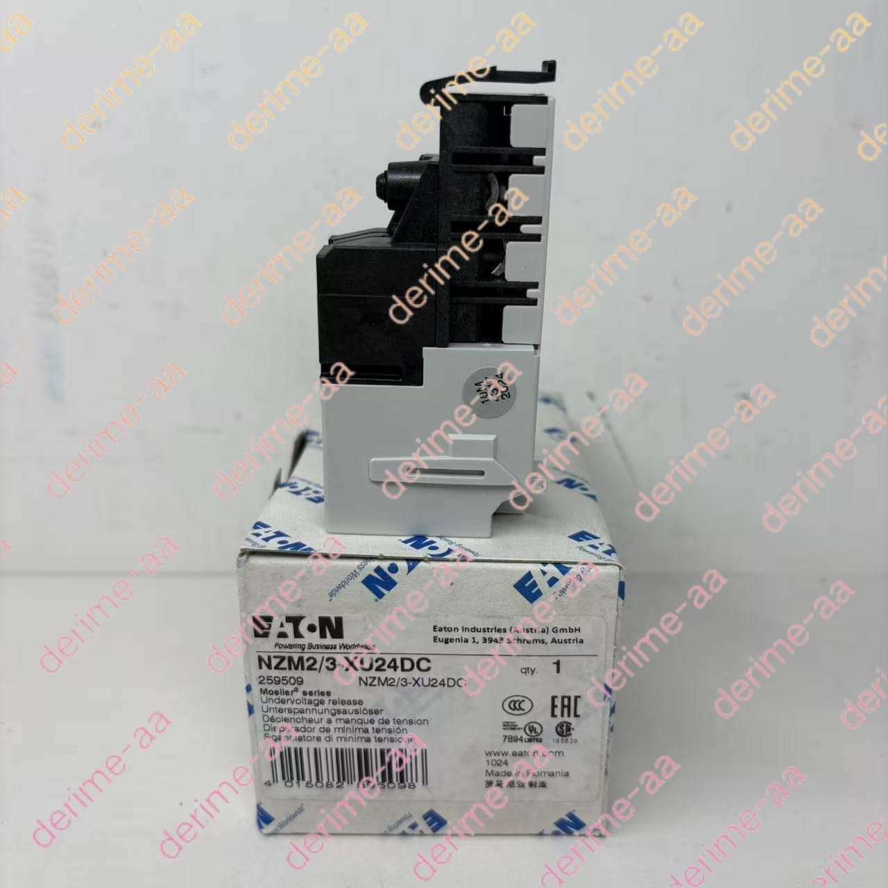 Eaton NZM2/3-XU24DC Undervoltage Release NZM2-3-XU24DC#1pcs new in box