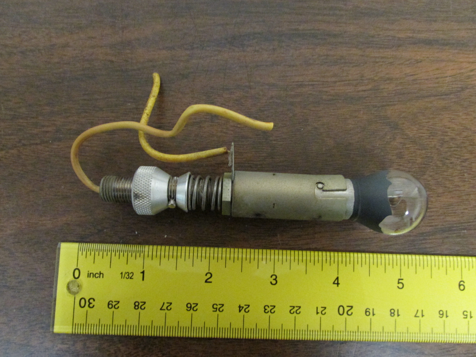Vintage Mettler Scale Part – 6.5V Bulb In Holder