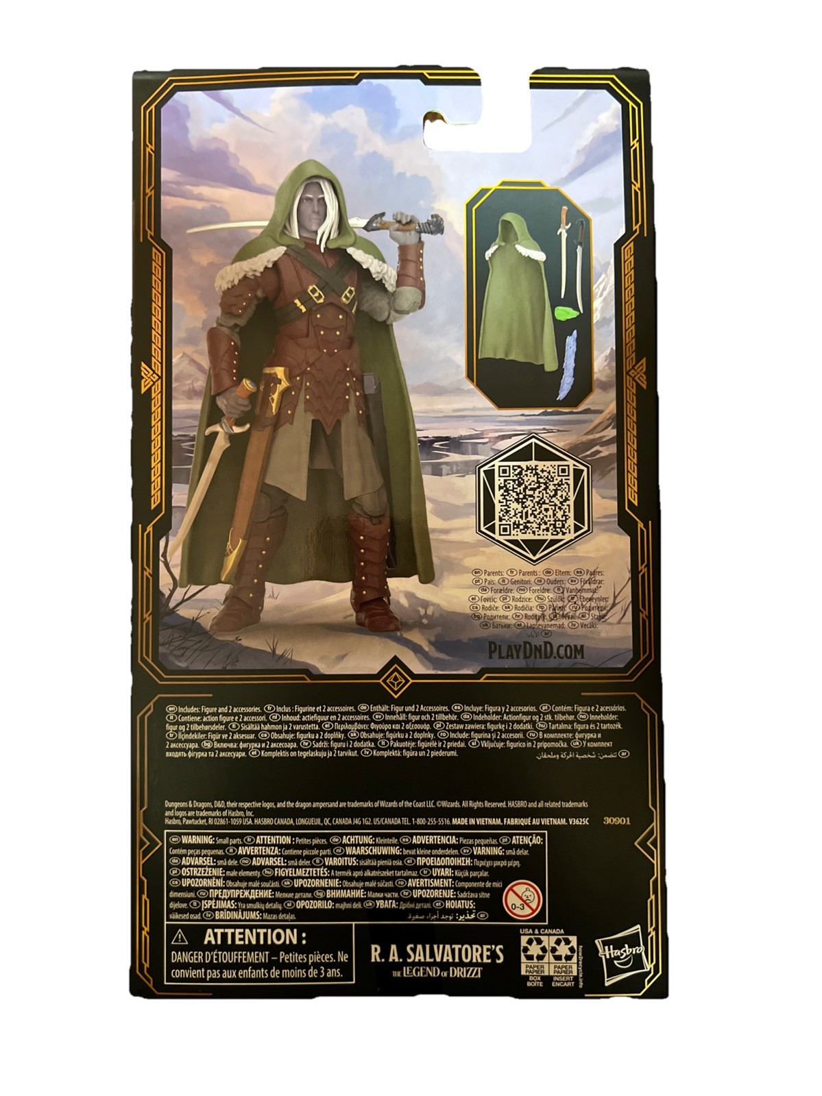 Dungeons & Dragons R.A. Salvatore’s The Legend of Drizzt Action Figure