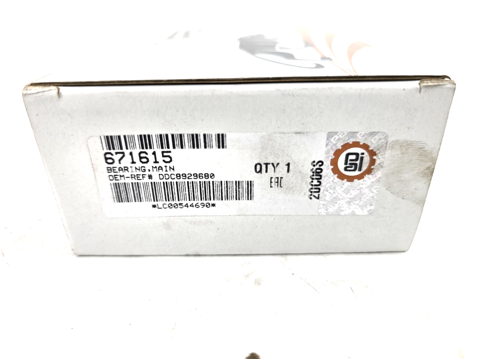PAI Detroit Diesel S60 Series 60 Main Bearing Shell Set 8929680 STD