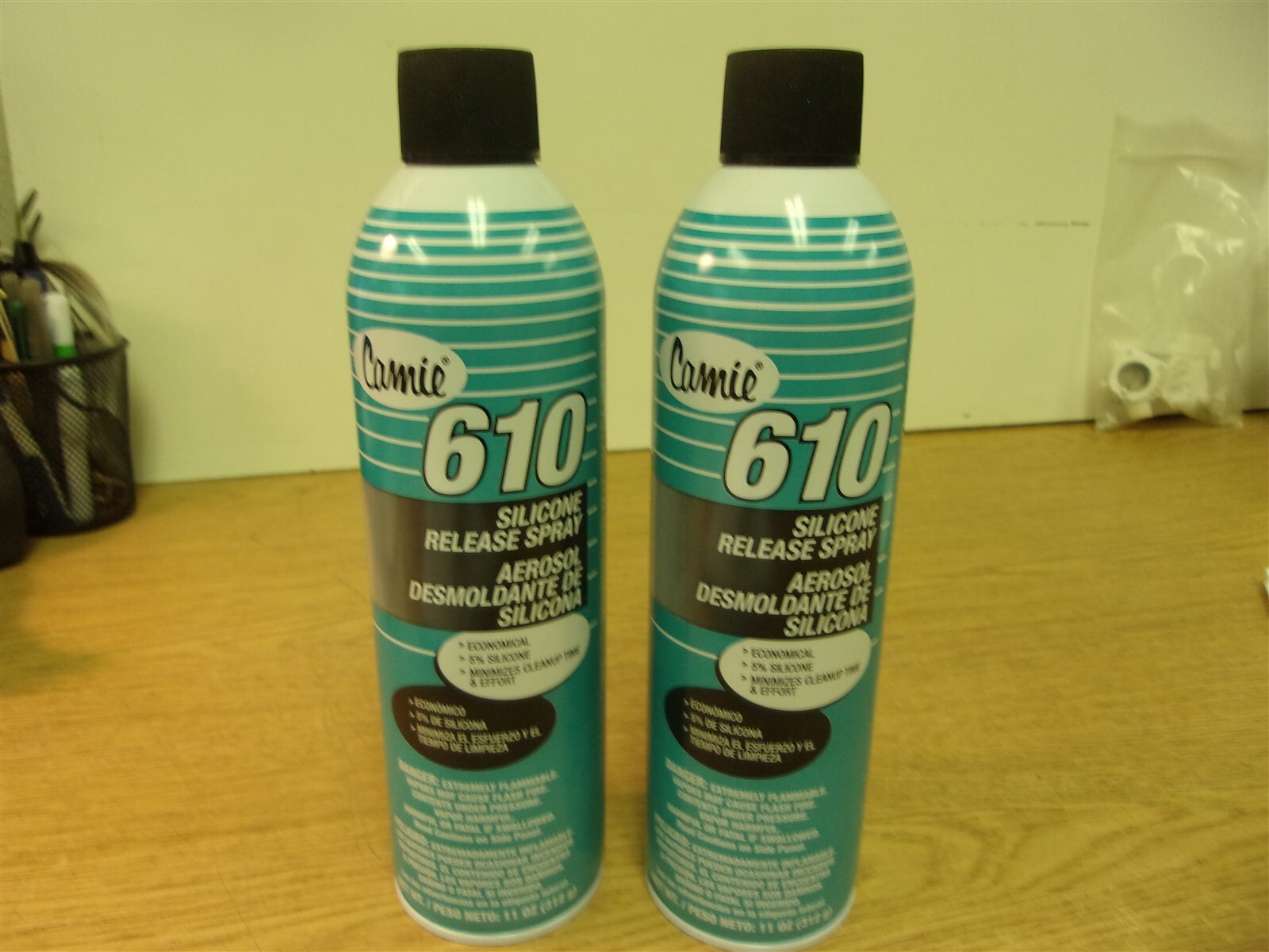 NEW Camie 610 Silicone Release Spray 11oz Can lot of 2 *FREE SHIPPING*