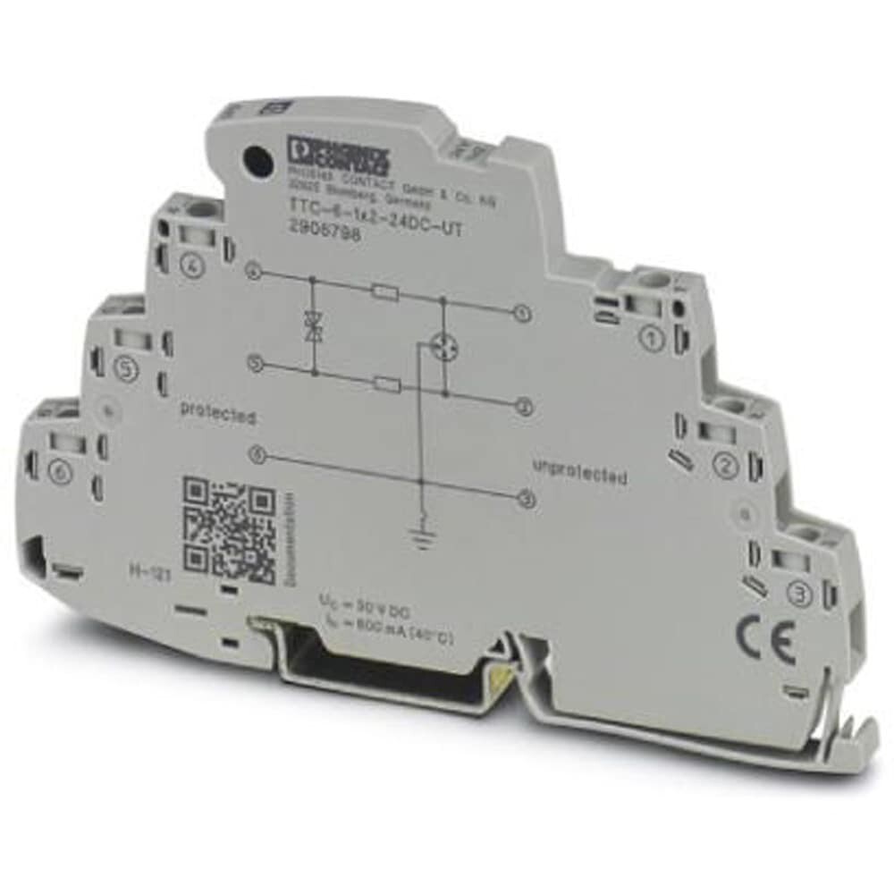 1pc new Phoenix Contact TTC-6-1X2-24DC-UT 2906798 Surge Protection