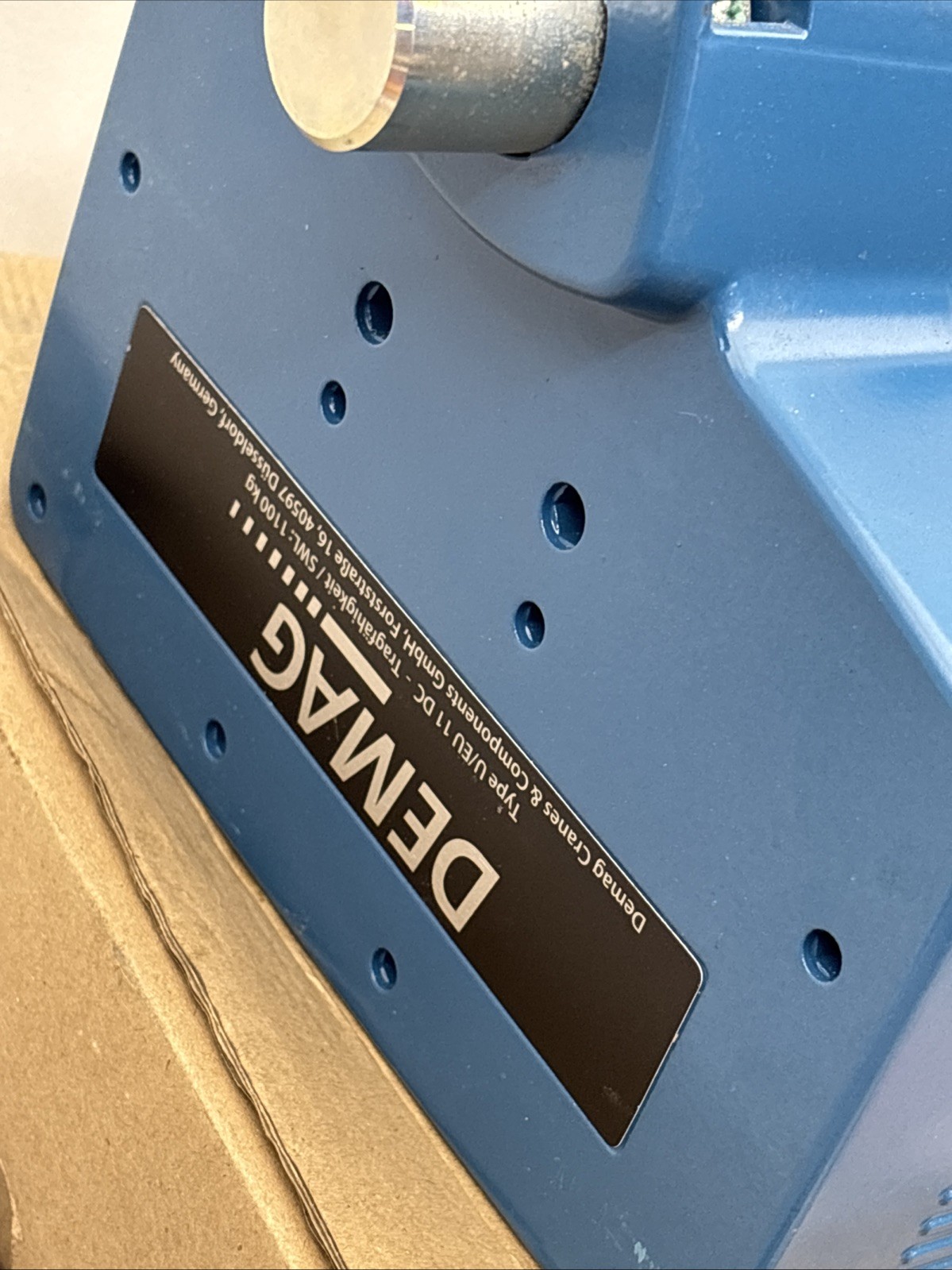 NEW Demag 71690045 / E11 2WD Electric Travel Drive; 208-480V, 50/60Hz, 3PH