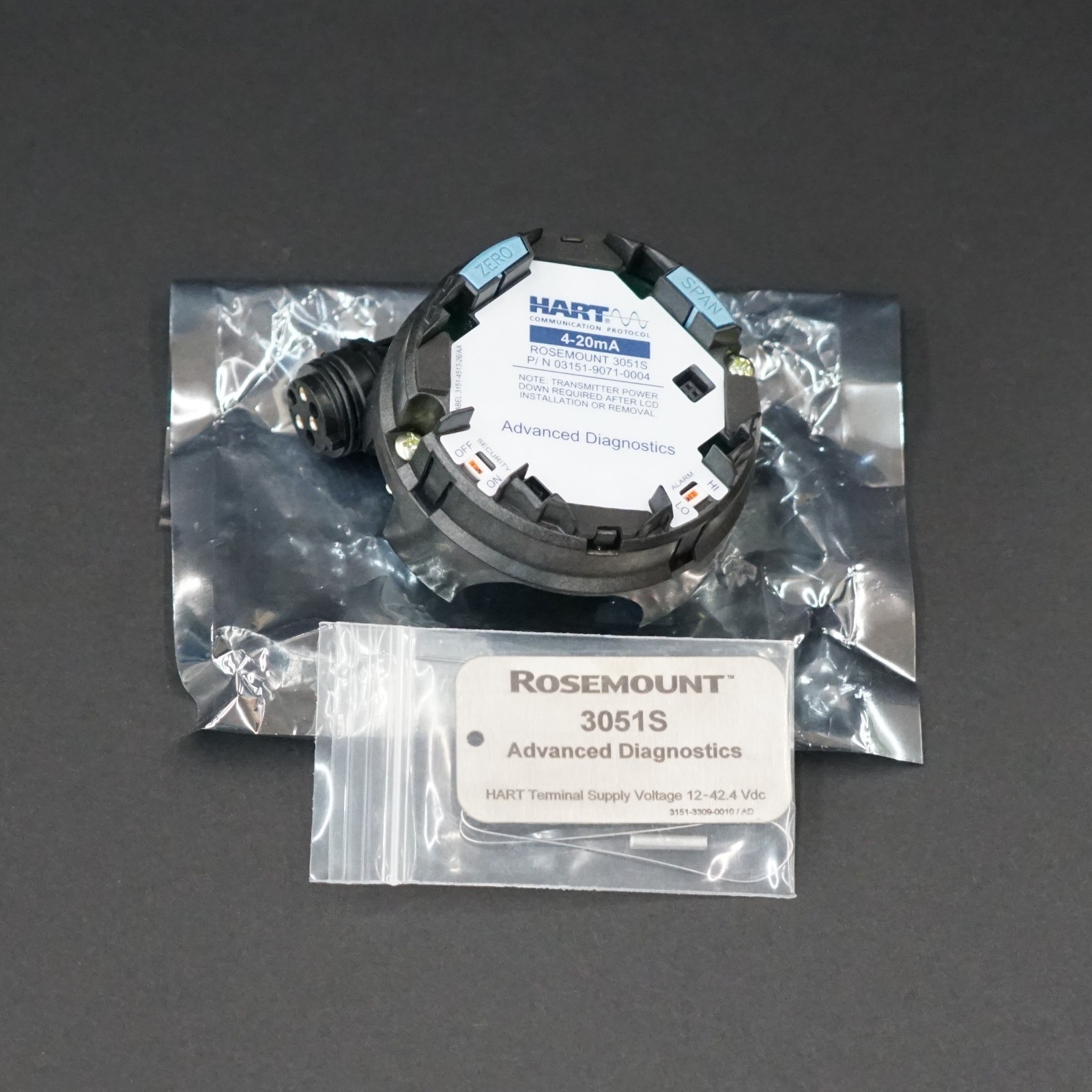 Emerson Rosemount 03151-9071-0004 Advanced HART 4-20mA Diagnostic Assembly 3051S