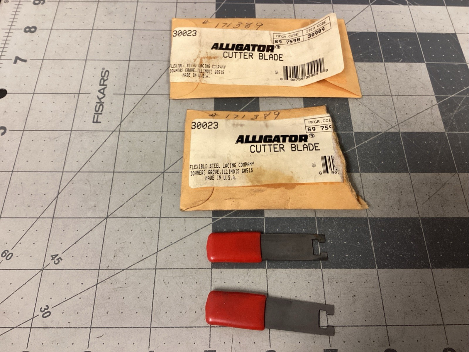 Alligator Flexco Cutter Blade 30023 (Lot of 2)(LPW114D)