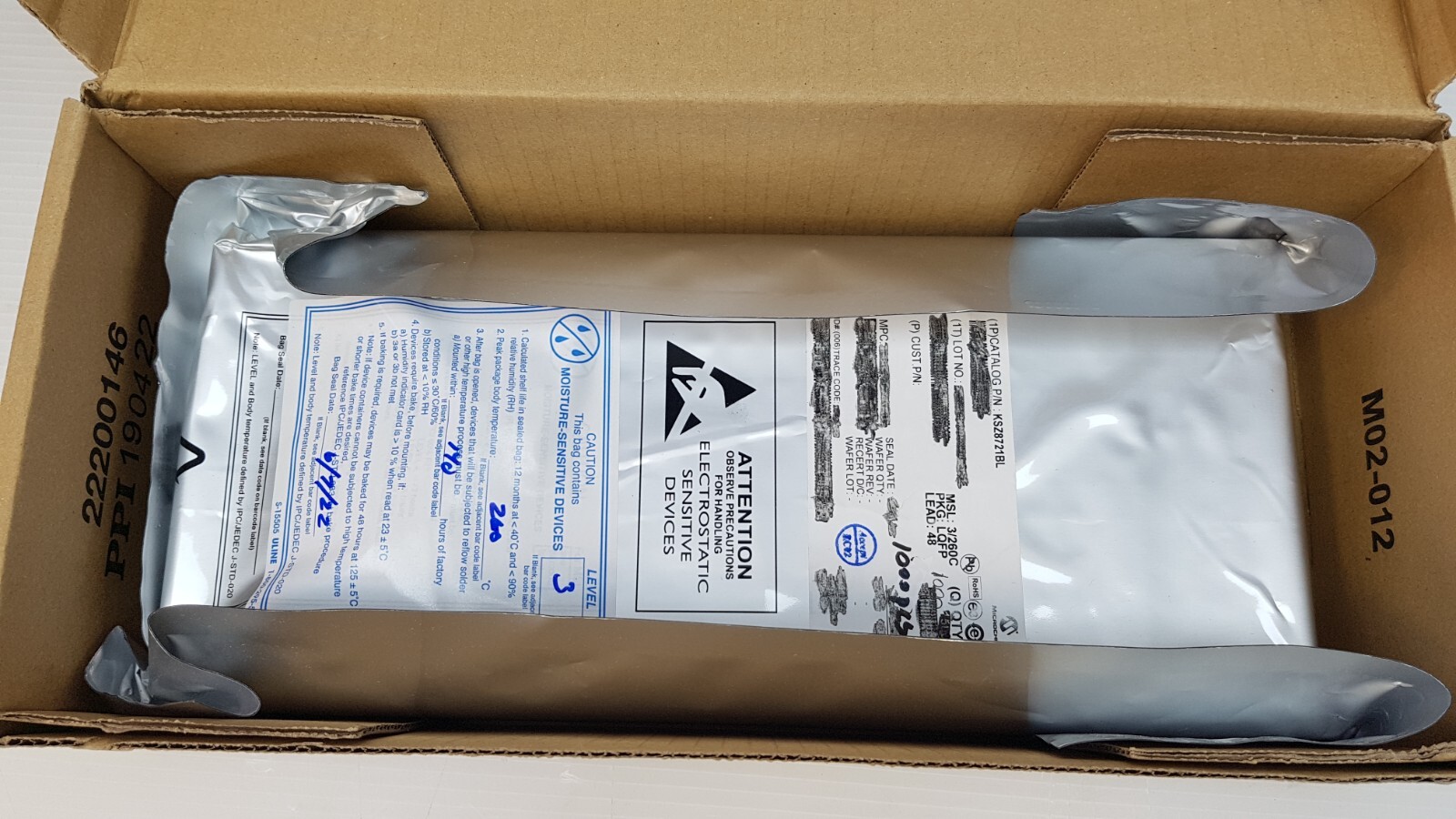 1000PCS Microchip Technology KSZ8721BL