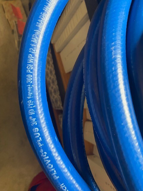 Continental Pliovic Plus 3/4 inch ID Contitech Hose 40 feet 300psi NEW