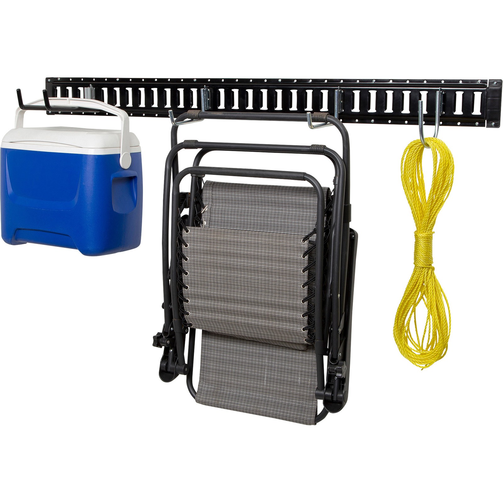 CargoSmart E-Track Rail, 60in., Matte Black, Model# 6650