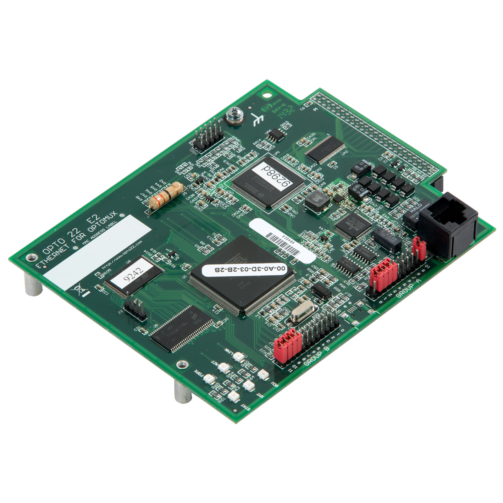 OPTO-22 E2 16-channel Analog Optomux Brain Board for Serial and Ethernet Network