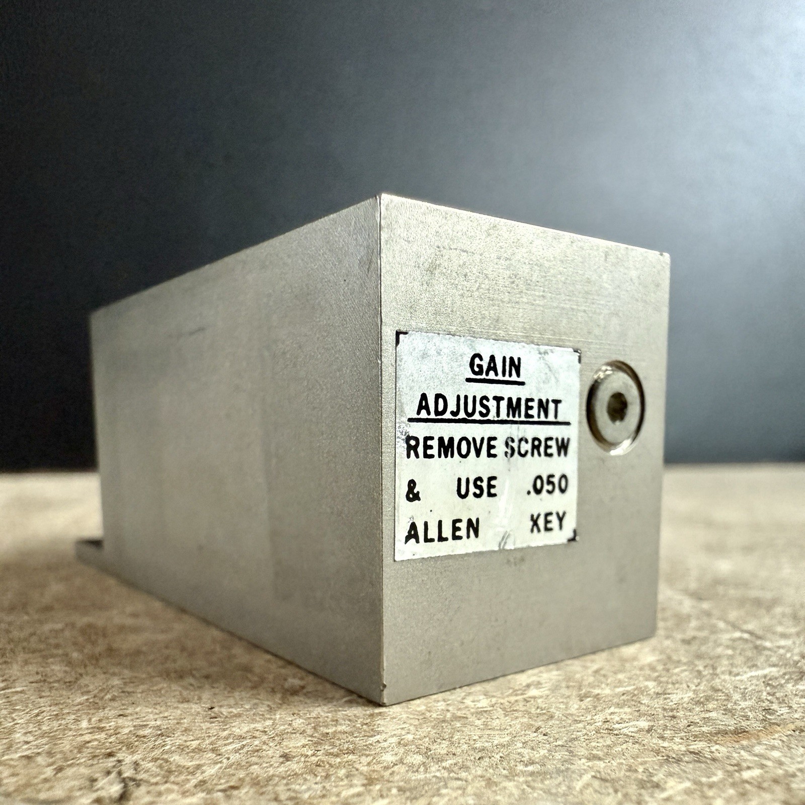 Endevco Charge Amplifier 2640 New NOS Vintage Becton Dickinson Test Equipment