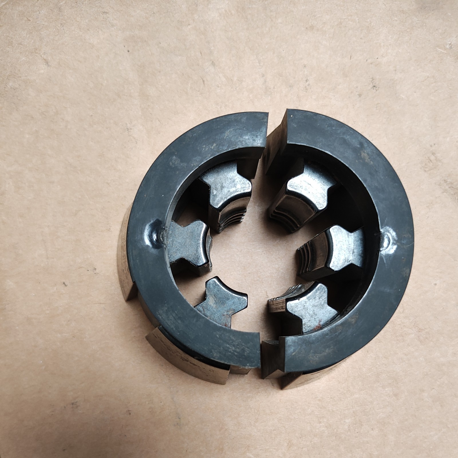 WEATHERHEAD HYDRAULIC HOSE CRIMPER DIE SET # T400-34C 1/2″ COLLET SET