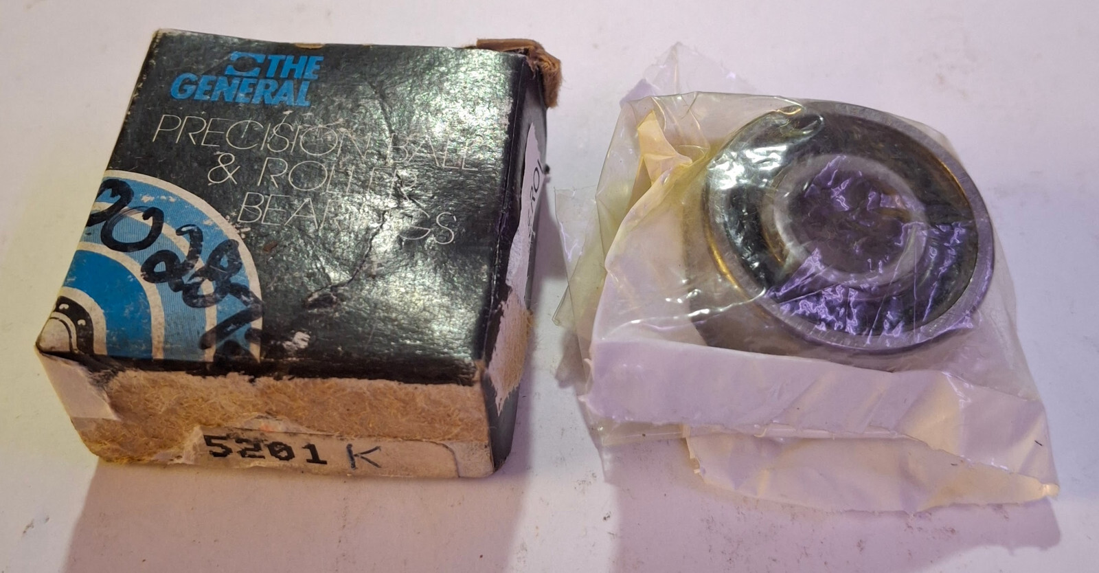 1 NEW THE GENERAL 5201 K ANGULAR CONTACT BEARING NIB ***MAKE OFFER***