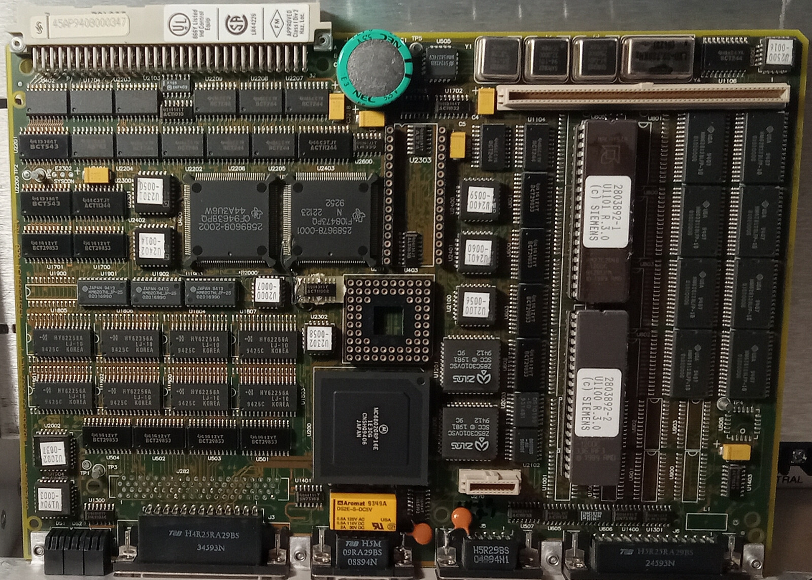 1 USED SIEMENS SIMATIC 575-2103 VME PLC PROCESSOR MODULE ***MAKE OFFER***