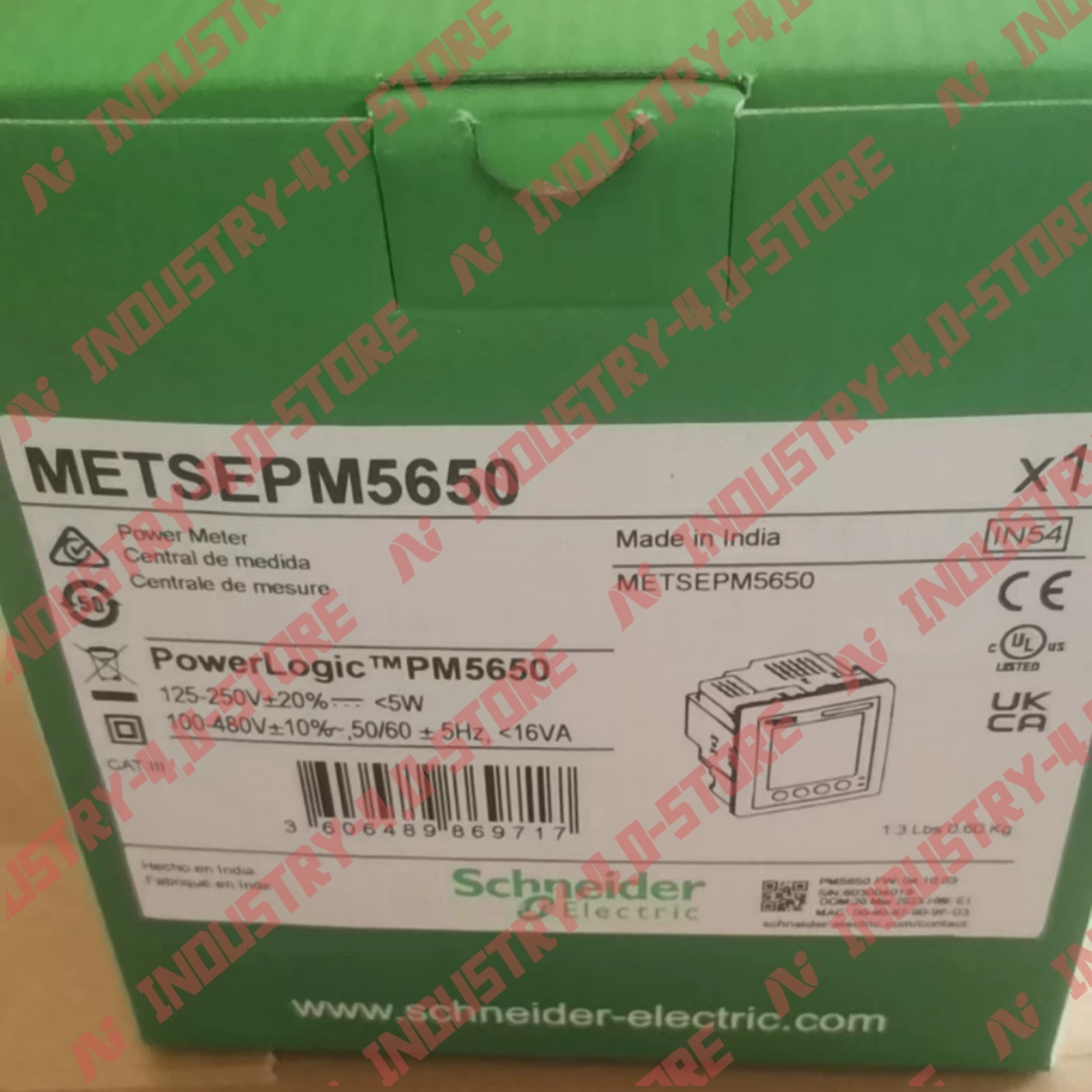 Schneider METSEPM5650 PM5650 Power Energy Monitor Meter#1pcs new in box