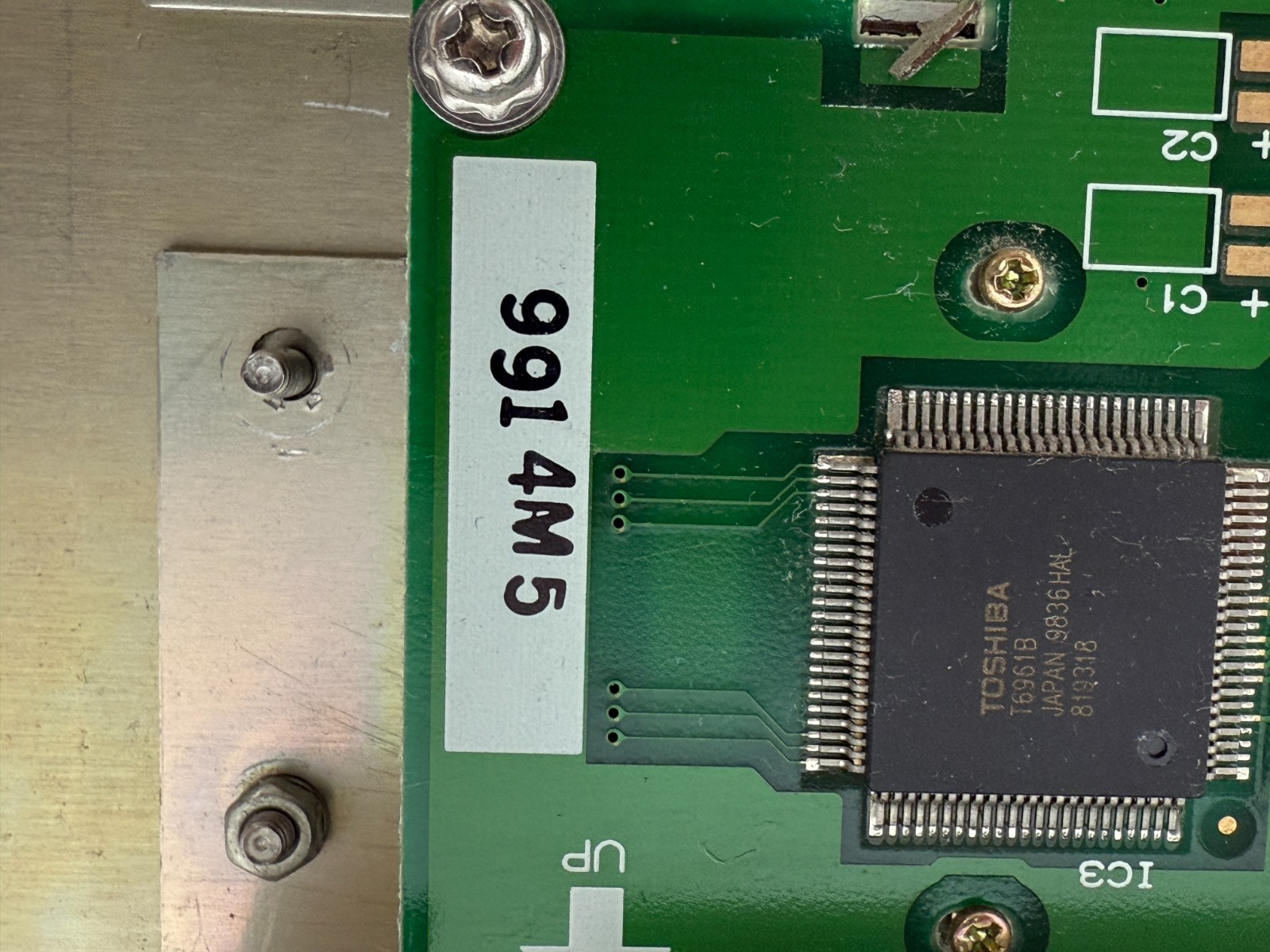 Applied Biosystems GeneAMP PCR System 9700 DMF5010 Optrex display keypad board