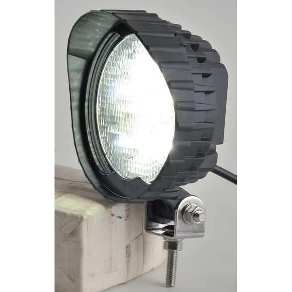 Maxxima Mwl-01B Work Light, Round, Led, 12Vdc, 4-1/2 In Dia