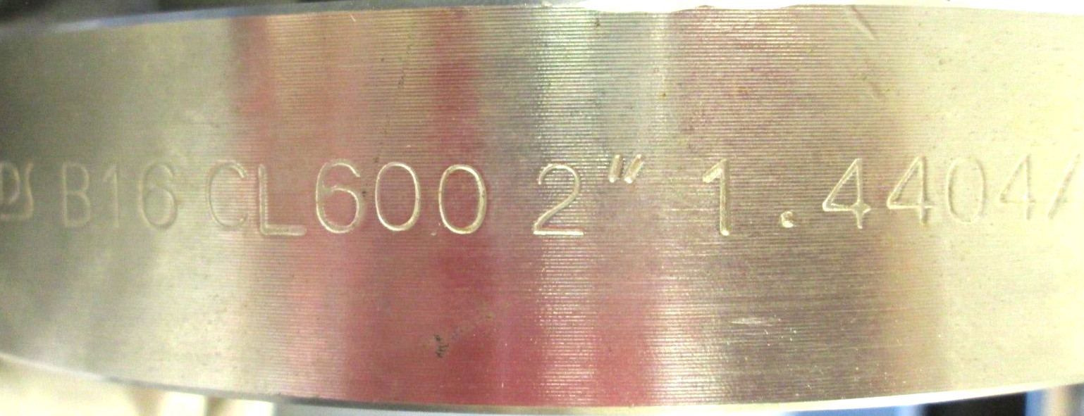 ENDRESS + HAUSER, PROMASS E, 2″ 600#, 316 SST FLANGES, 8E1B50-1654/0, USED