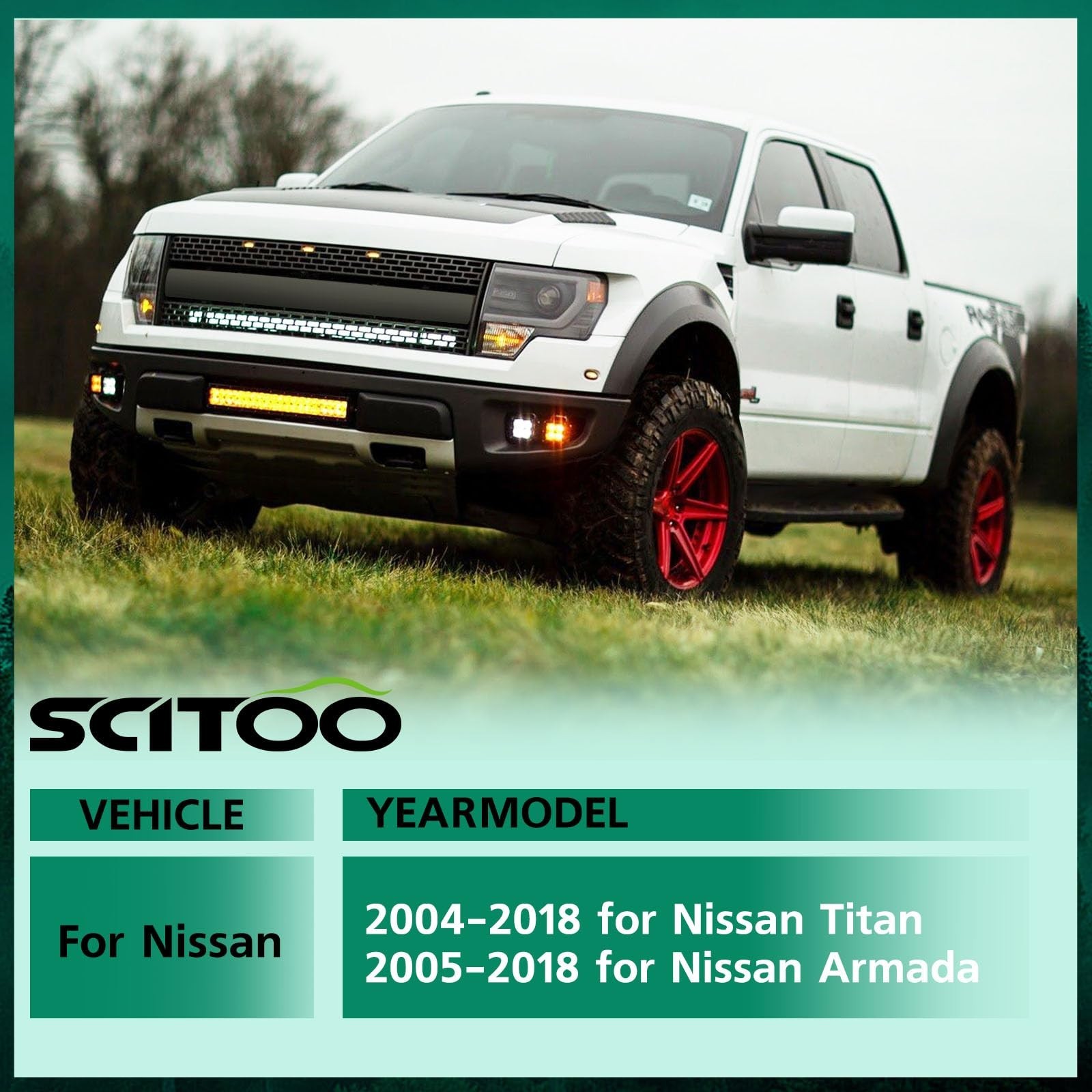 SCITOO Lifts 3 inch Front and 1.5 inch Rear Suspension Strut Spacers for Niss…
