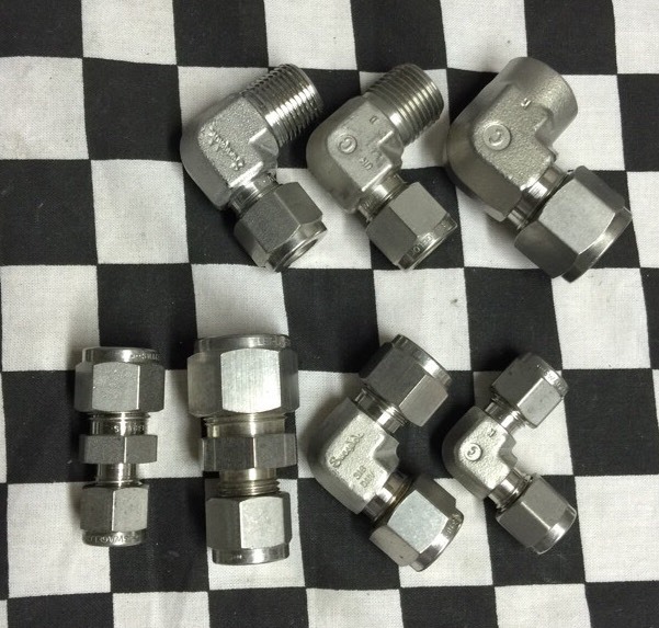 7x SWAGELOK SS-600-6-4 SS-810-6-6 SS-400-9 SS-600-9 SS-600-2-6 SS-600-8-4 #ZP8