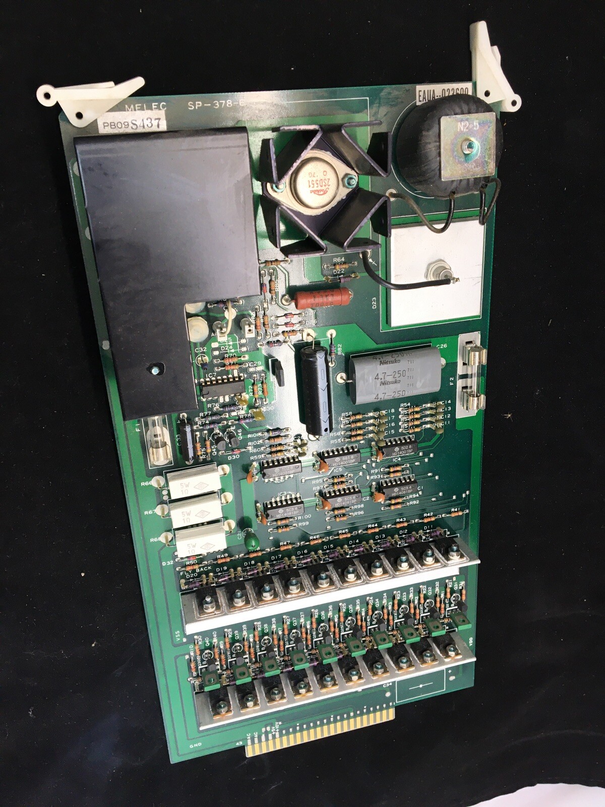 DISCO DICING SAW DRIVER NEW MELEC SP-378-6 PCB CIRCUIT BOARD EAUA 023600 2H 6N 1